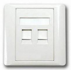 Faceplate - 2 Ports
