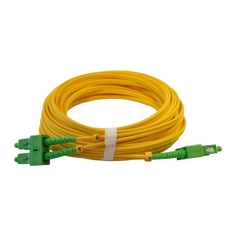 SC/APC-SC/APC Duplex optical patch cable 15m