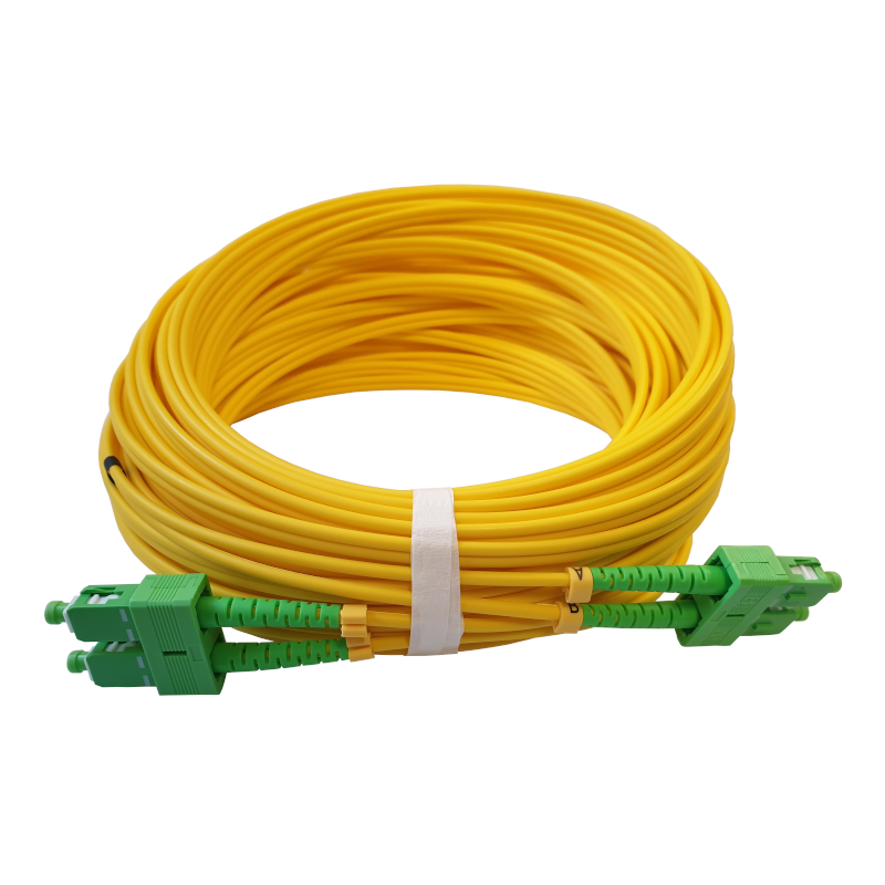  SC/APC-SC/APC Duplex optical patch cable 20m