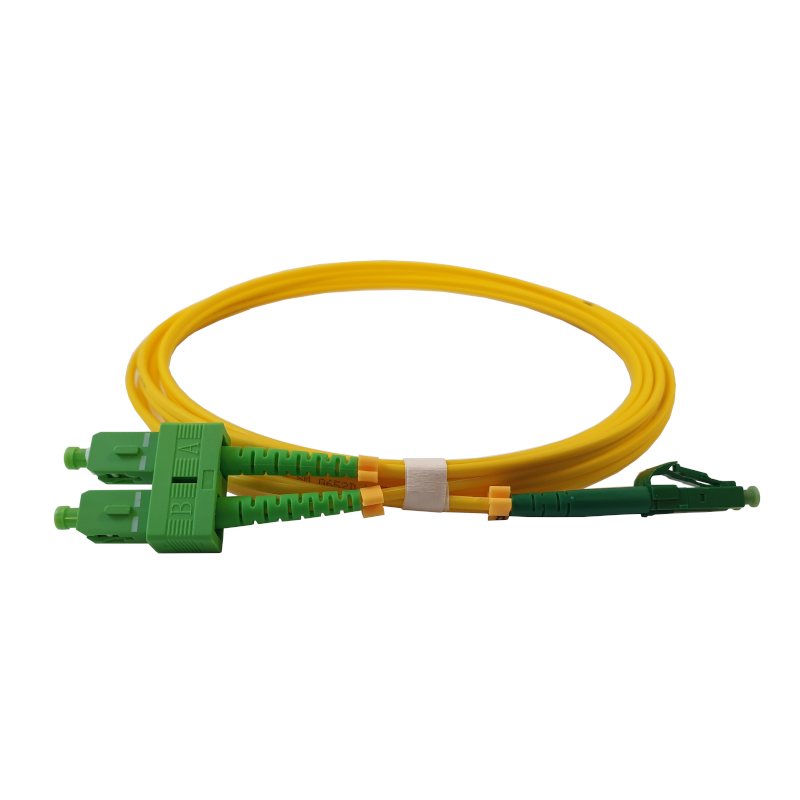 SC/APC-LC/APC Duplex optical patch cable 2m