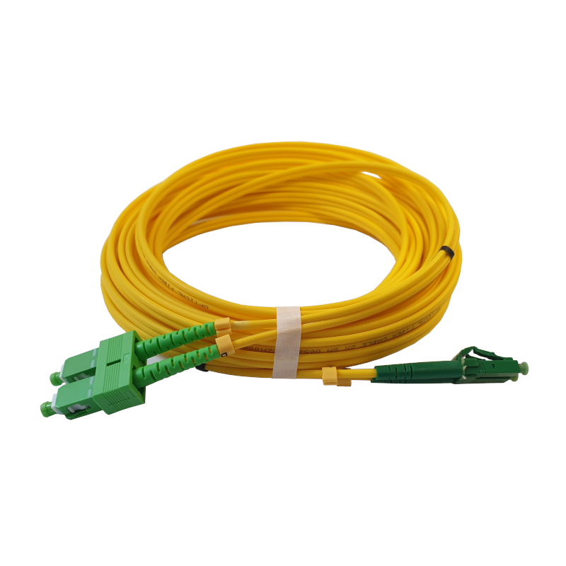 SC/APC-LC/APC Duplex optical patch cable 10m