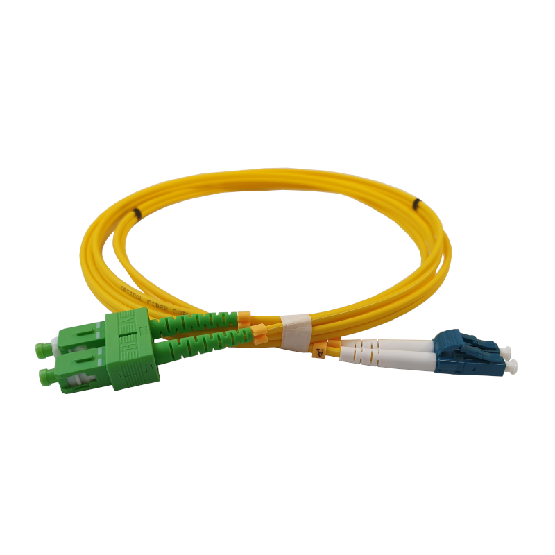 SC/APC-LC/UPC Duplex optical patch cable 2m
